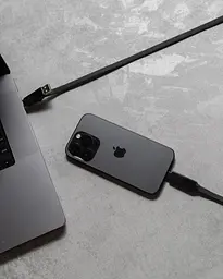 Кабель Rolling Square 6in1, inCharge XL 2 м, чорний (XLM01R) - мініатюра 4