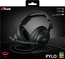 Гарнітура ігрова Trust GXT 433 Pylo Multiplatform 3.5 мм Black (23381_Trust) - мініатюра 7