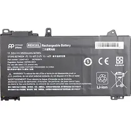 Акумулятор PowerPlant для ноутбуків HP ProBook 440 G6 (RE03XL, HSTNN-0B1C) 11.55V 3500mAh