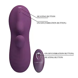 Вібромасажер - Pretty Love Luka Heating Sit-Down Pad Vibrator - мініатюра 8