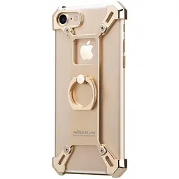 Чохол-накладка Nillkin Barde Metal Case iPhone 7 Gold - мініатюра 2