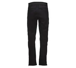 Чоловічі штани Black Diamond Stormline Stretch FL ZP Rain Pants S Чорний - мініатюра 2