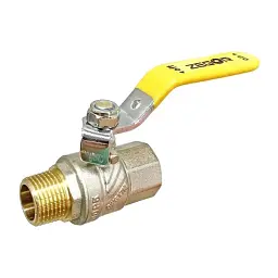 Кран кульовий для газу Zegor GNR11 1/2" ВН МОР5 30412
