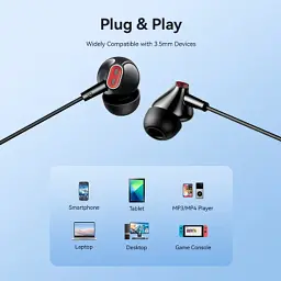 Навушники Vention Echo Lite 3.5mm In-Ear Wired Black (GBABAV) - мініатюра 9