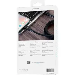 Кабель Proove Speed Line USB-C to USB-C 240W USB 4.0 1m Black (CCSL60002201) [130722] - мініатюра 4