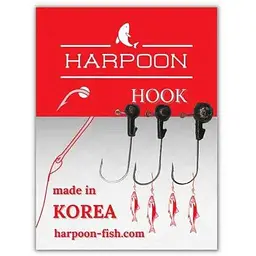 Джиг-головка HARPOON 7.10.12г №5/0 (3шт/уп)