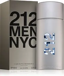 Туалетна вода Carolina Herrera 212 Men Тестер 100 мл - мініатюра 2