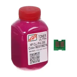 Тонер HP CLJ Pro 200/M251/M276n (131A) Magenta +chip AHK (1505159)
