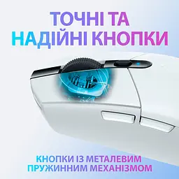 Миша бездротова Logitech G305 White (910-005291) - мініатюра 6