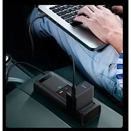 Автомобільний інвертор Baseus In Car Inverter 150W Black [CRNBQ-A01] [62867] - мініатюра 6