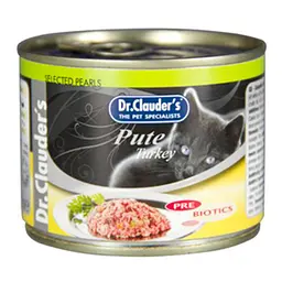 Консерви для котів Dr.Clauder's Selected Pearls Turkey з індичкою 200 г