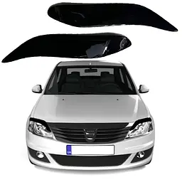 Вії фар для Renault Logan I 2008-2012 Voron Glass