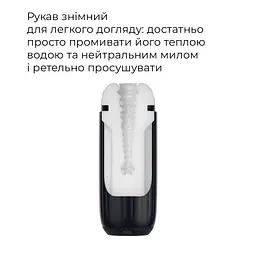 Інтерактивний смарт-мастурбатор з вібрацією та посмоктуванням Svakom Sam Neo 2 - мініатюра 8