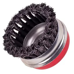 Щітка торцева Alloid Building Tools з крученого дроту посилена 100 мм (WB-20100U) - мініатюра 2