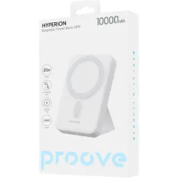 Зовнішній акумулятор Proove Hyperion 10000mAh 20W White (PBHN15020002) [136797] - мініатюра 7
