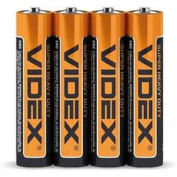 Батарейка VIDEX R03 Videx 4шт