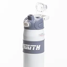 Термос спортивний TO YOUTH 680 мл з мундштуком, білий Yiwu HP-14-54W - мініатюра 3