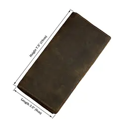 Чоловічий шкіряний гаманець Vintage 9х19 см acs0016066 - мініатюра 6
