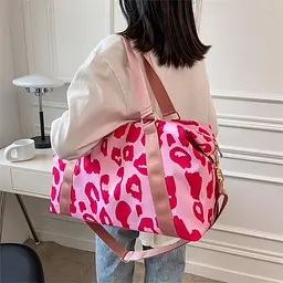 Сумка Italian Bags Maowa Рожевий 46x17x25 см (id_1238) - мініатюра 2