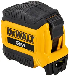 Рулетка COMPACT 8мх28мм з фіксатором змотування АБС-пластик DeWALT hoz0013748