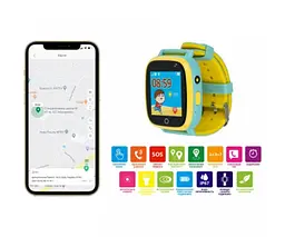 Розумний годинник Amigo GO001 для дітей з сім-картою зелений - мініатюра 2