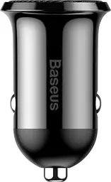 Автомобільний зарядний пристрій Baseus Grain Pro 4.8A 2USB (CCALLP-01) Black [67979] - мініатюра 3