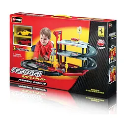 Ігровий набір Bburago Гараж Ferrari (3 рівні, 2 машинки 1:43) (18-31204) - мініатюра 3