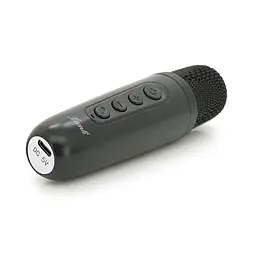 Колонка Kisonli G21 Bluetooth 5.0, 1х5W, 1800mAh, USB/TF/BT/LED/AUX, DC: 5V/1A, Black, BOX, Q45 - мініатюра 3