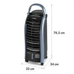 Охолоджувач повітря Klarstein Maxfresh Ocean 4 в 1 444 м³/год 65 Вт (10034640) без пульта - мініатюра 4