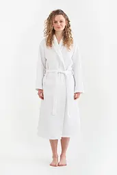 Халат Lotus Home - Waffle white 2XL - мініатюра 2