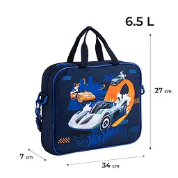 Сумка "Kite" А4 Hot Wheels 1від. №HW25-589 - мініатюра 2