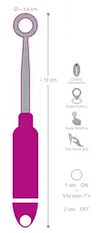 Стимулятор Orion - Clit Stimulation Loop Кліторальний, 17.9х2.2 см - мініатюра 3