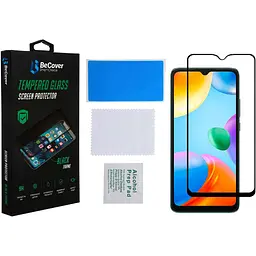 Захисне скло BeCover для Xiaomi Redmi 10C / 12С Black (707451) - мініатюра 2