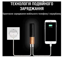 Портативний зарядний пристрій Duracell Powerbank 2.4A 5V 3350 mAh (5002730) - мініатюра 6