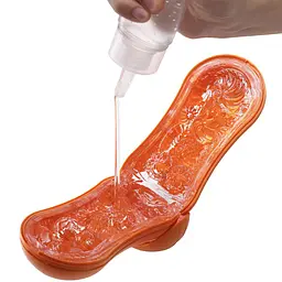 Мастурбатор Tenga Flip Orb - Sunset Orange, з можливістю зміни тиску та стимулювальними кульками всередині - мініатюра 5