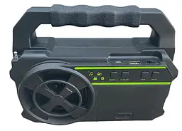 Портативна Сонячна Станція GDPlus GD-8081 (13800mAh) FM-Радіо Bluetooth - мініатюра 3