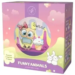 Набір посуду дитячий Limited Edition Sweet Owl 3 предмети порцеляна (YF6027) - мініатюра 2