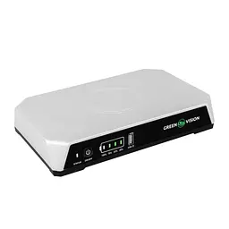 ДБЖ портативне джерело енергії Green Wave GV-704-UPS-DC20-40W для роутерів терміналів - мініатюра 4