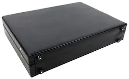 Чоловічий кейс дипломат з екошкіри Portfolio S1645431 Чорний - мініатюра 5