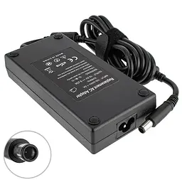 Блок живлення для ноутбука Dell 19.5V, 9.5A, 185W, 7.4x5.0-PIN, (Replacement AC Adapter) black (без кабелю !) - мініатюра 2