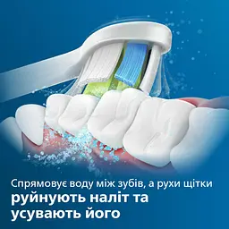 Насадки для зубної щітки Philips Sonicare W2 Optimal White 4 шт. (HX6064/10) - мініатюра 5