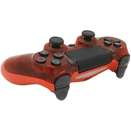 Геймпад Brazzers бездротовий для PS4 Wireless DualShock 4 роз'єм для навушників LED light bar Dark-Red 3.7V 600 mAh Blister-box