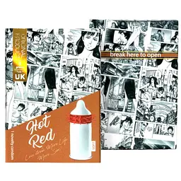 Презервативи EGZO Hot Red з пестливими шипами, 1 шт Egzo EGZO Hot Red 101863 - мініатюра 1