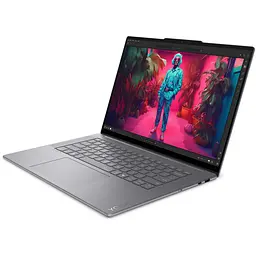Ноутбук Lenovo Yoga Slim 7 15ILL9 Intel Core Ultra 7 258 В до 4, 8 ГГц, 15, 3 дюйма, 2, 8K WQXGA+, IPS, 120 Гц, сенсорним екраном, 32 ГБ LPDDR5x, 1 ТБ SSD, Intel Arc, Windows 11 Home, Luna Grey - мініатюра 6