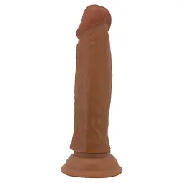 Фалоімітатор Pretty Love Quentin 7.2" 18.4 см (коричневий) - мініатюра 4