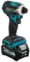 Гвинтокрут імпульсний акумуляторний Makita TD001GM201 (220 Нм, 1/4", BL, XGT) - мініатюра 5