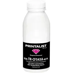 Тонер HP CLJ Pro MFP M280/M281/M254, 40г Magenta Printalist (TR-CF543A-40-PL)