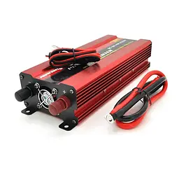 Інвертор напруги Voltronic NV-1500 (900Вт), 12/220V, approximated, 1 універсальна розетка, клеми - мініатюра 2