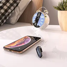 Bluetooth-гарнітура бездротова Borofone BC21 чорний - мініатюра 2