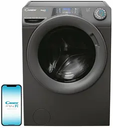 Пральна машина Candy фронтальна, 7кг, 1400, A+++, 45см, дисплей, пара, інвертор, cріблястий - мініатюра 2